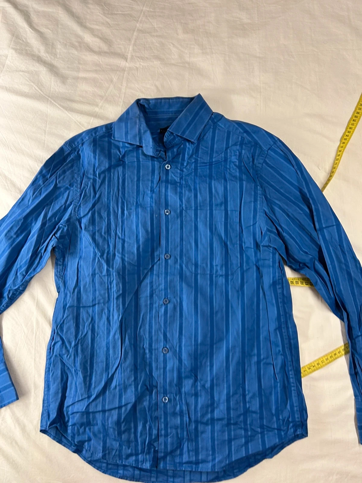 Camisa de rayas azul marino Jules collection – photo 7